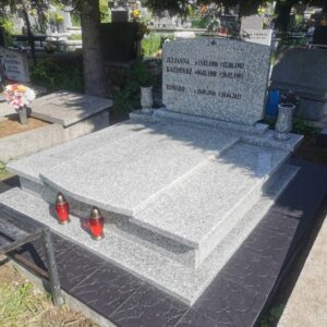 Nagrobek podwójny granit Strzegom