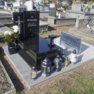 Nagrobek Premium black