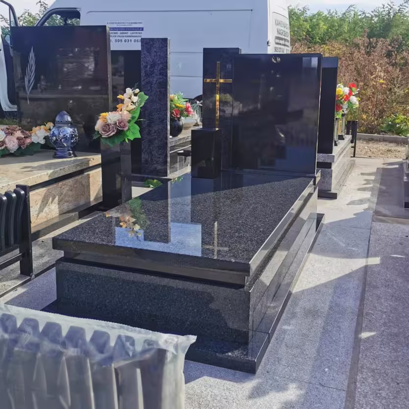 Sosnowiec- Nagrobek Pojedyńczy - Impala czarny